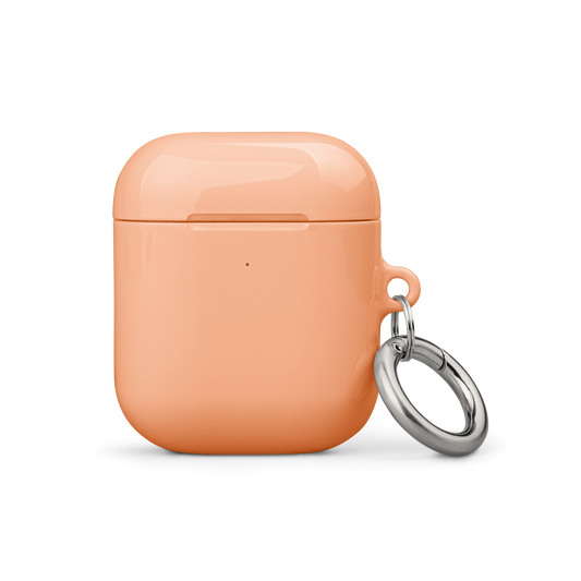 AirPods®-hoofdtelefoonhoesje Peachy Apricot perzikroze