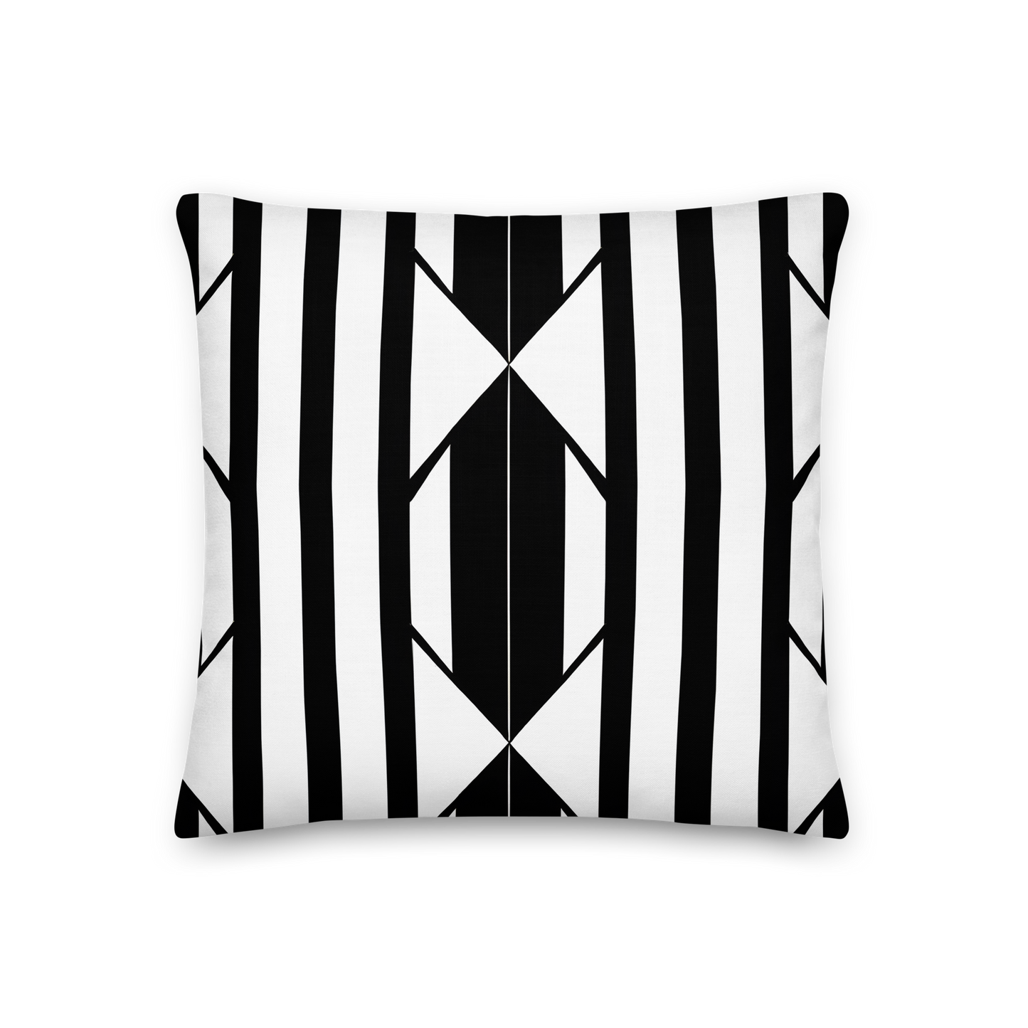 Zierkissen mit Art Déco Muster