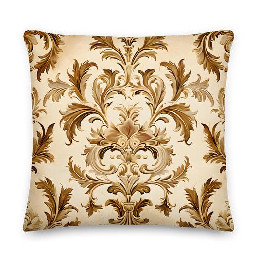 Decoratief kussen met Fleur-de-lis-patroon
