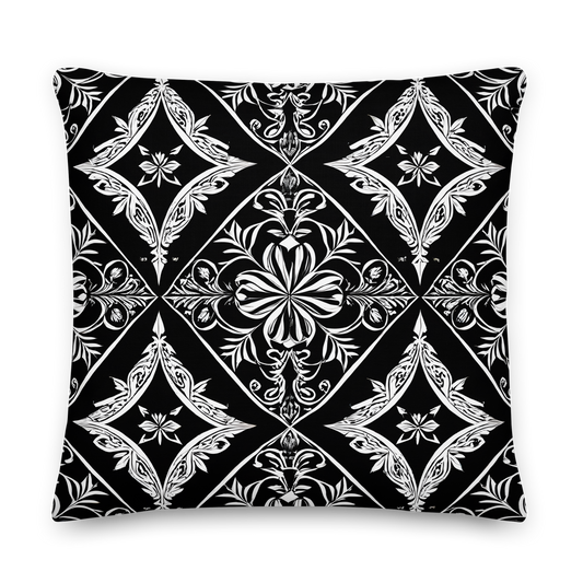Decoratief kussen met renaissancepatroon