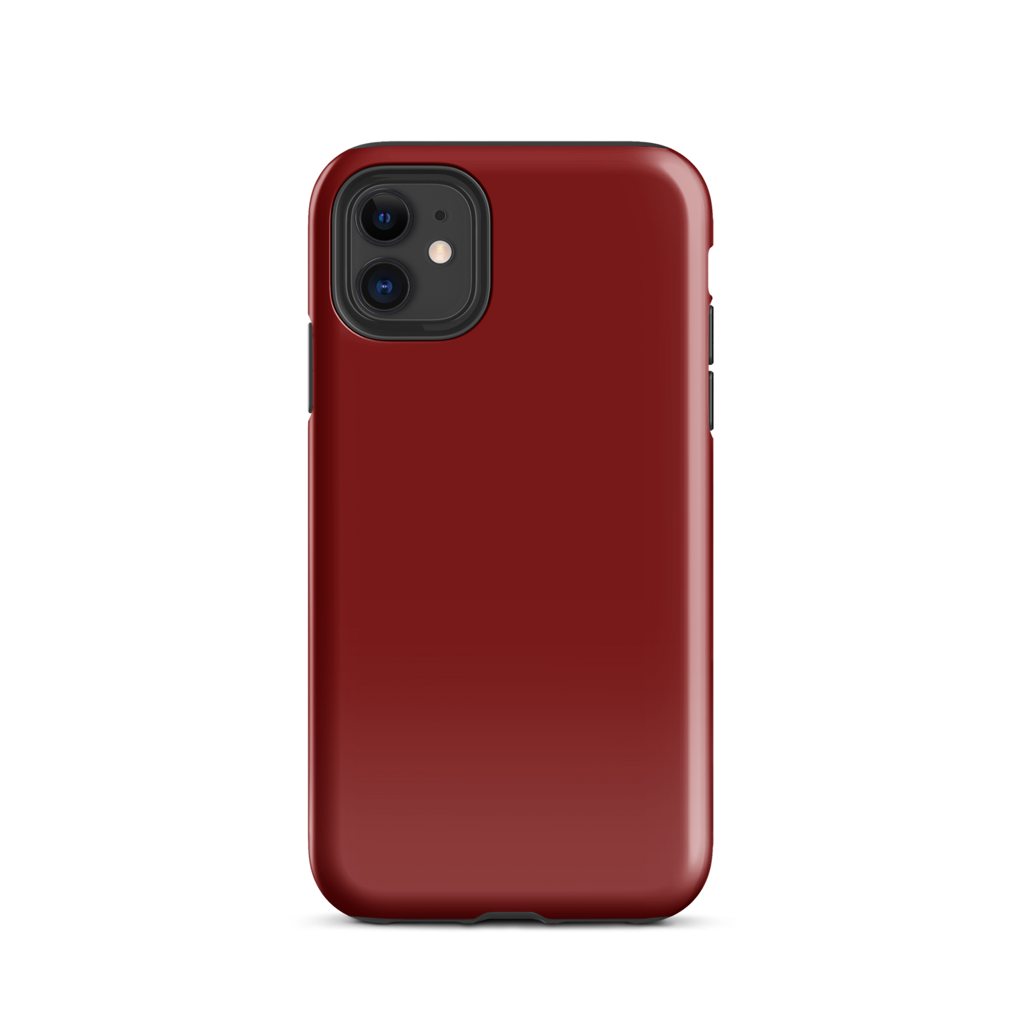 iPhone® Hardcase Handyhülle Rich Burgundy burgunderrot