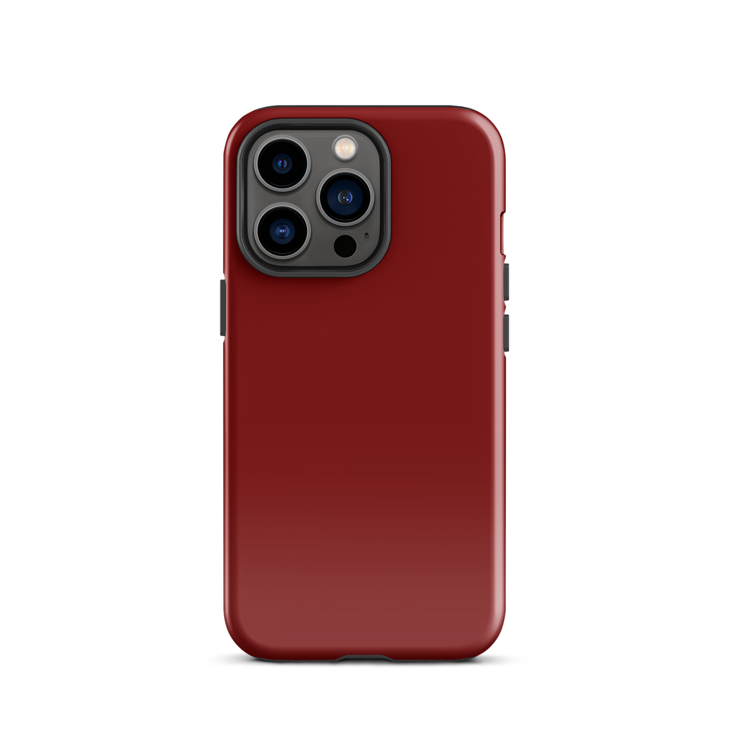 iPhone® Hardcase Handyhülle Rich Burgundy burgunderrot