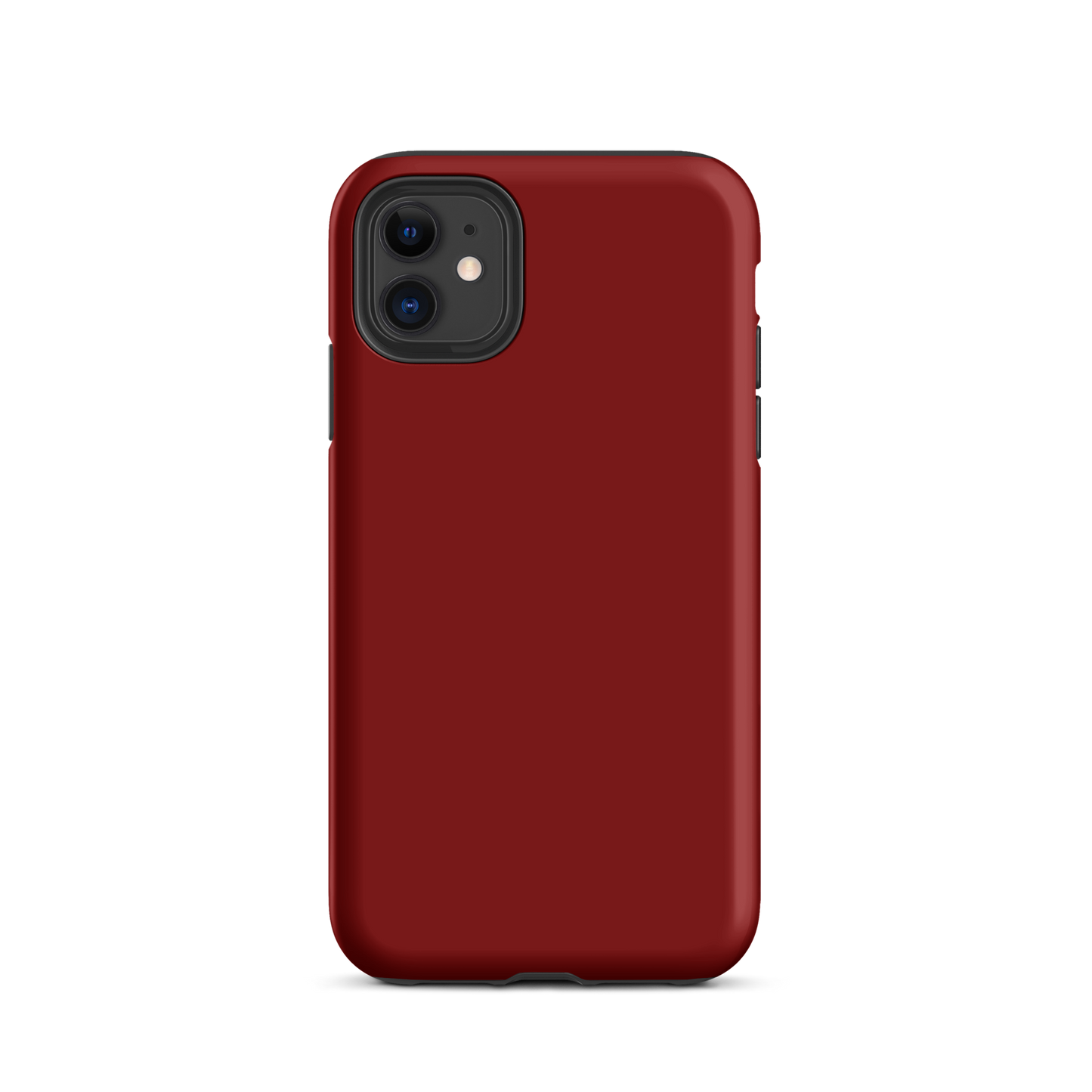 iPhone® Hardcase Handyhülle Rich Burgundy burgunderrot