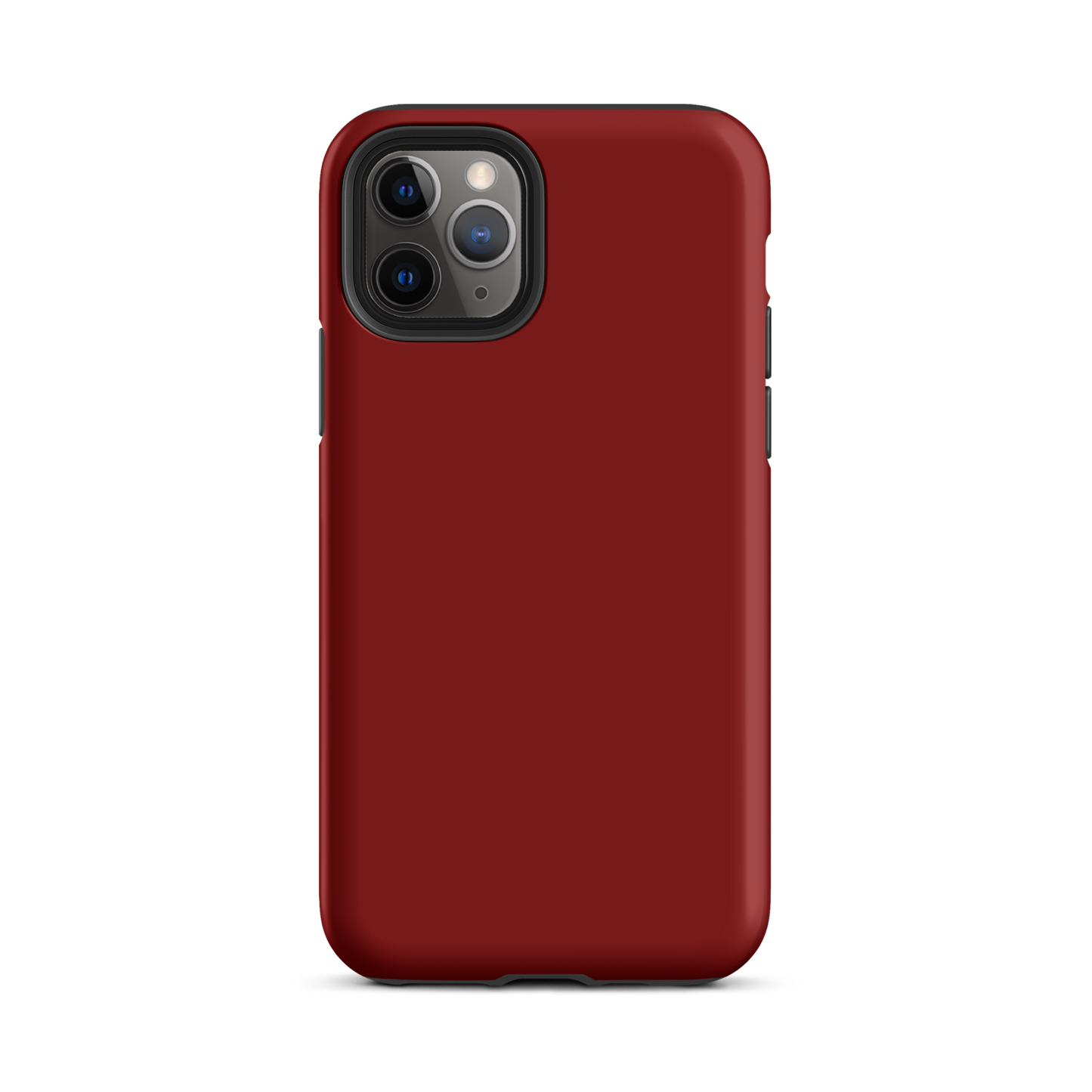 iPhone® Hardcase Handyhülle Rich Burgundy burgunderrot