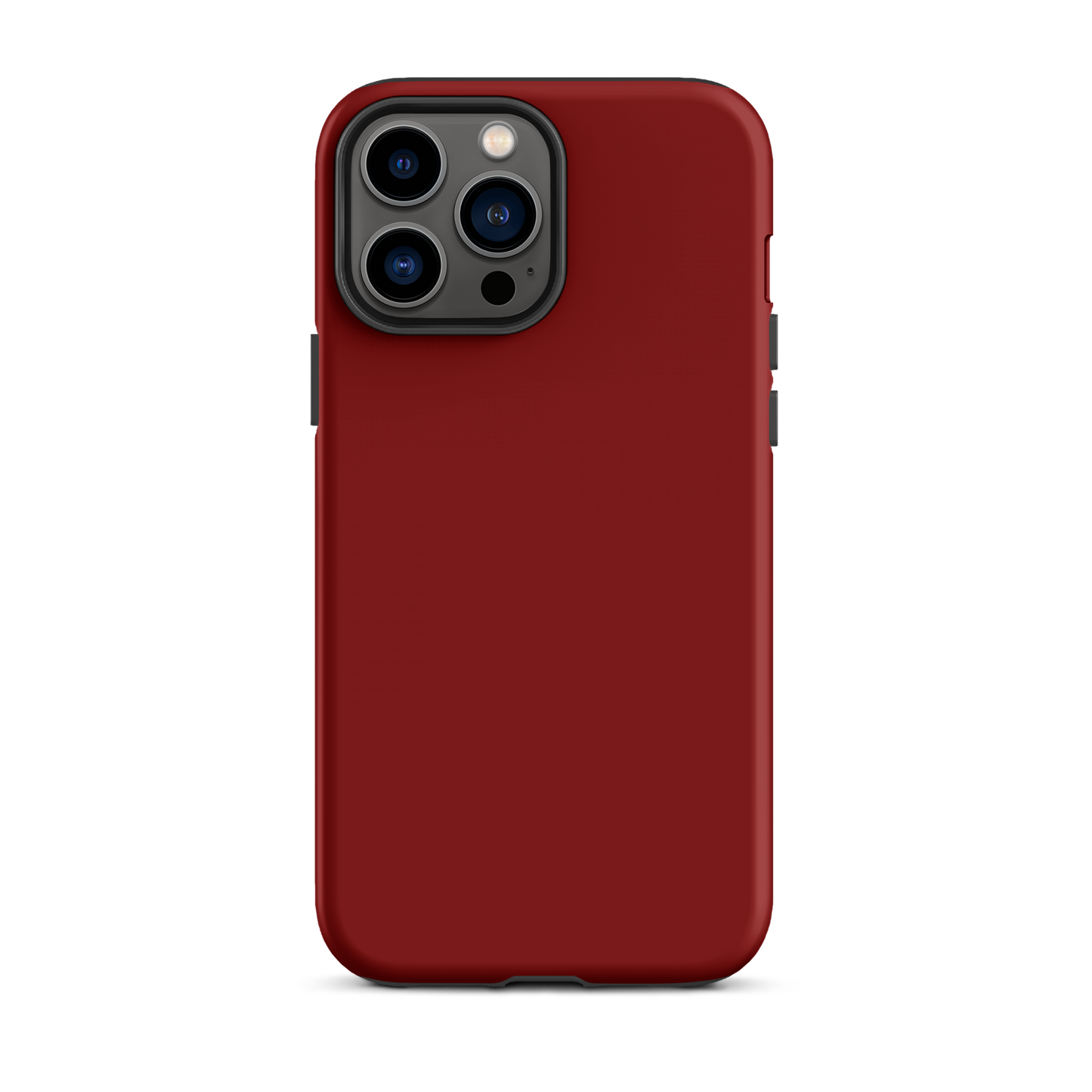 iPhone® Hardcase Handyhülle Rich Burgundy burgunderrot