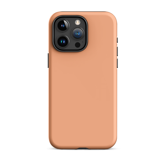 iPhone® hardcase mobiele telefoonhoes Peachy Abrikoos perzikroze