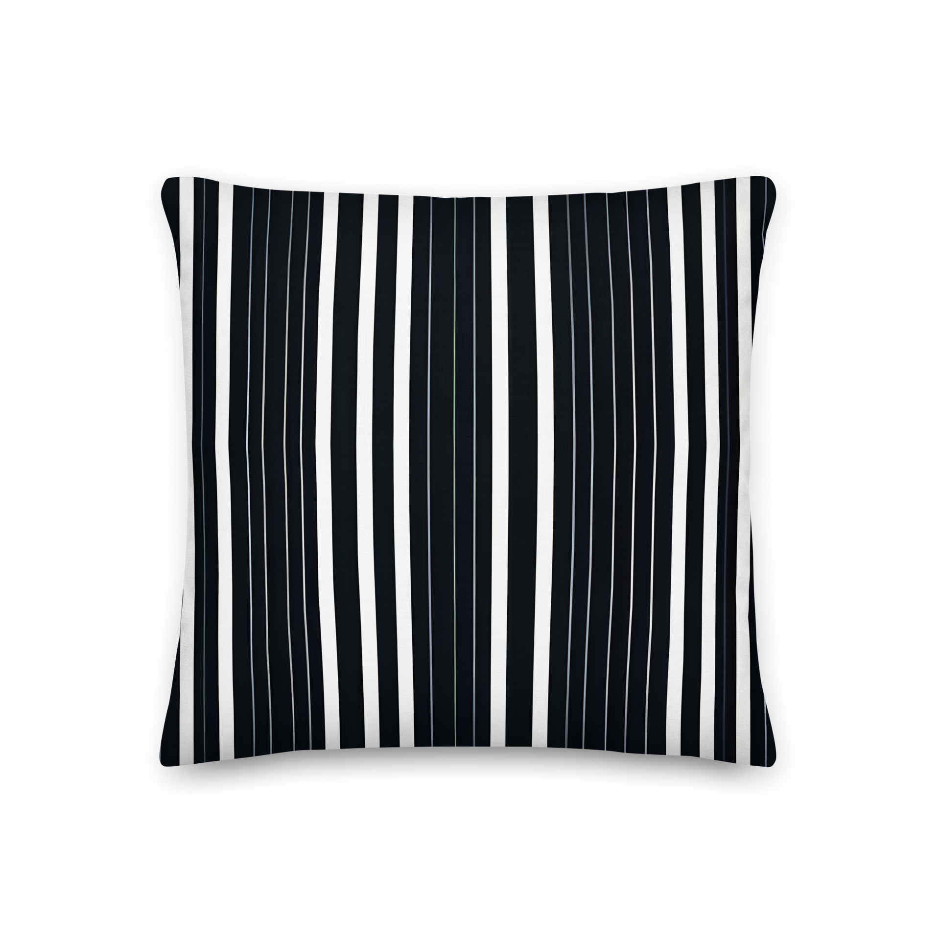 Zierkissen mit Pinstreifen-Muster