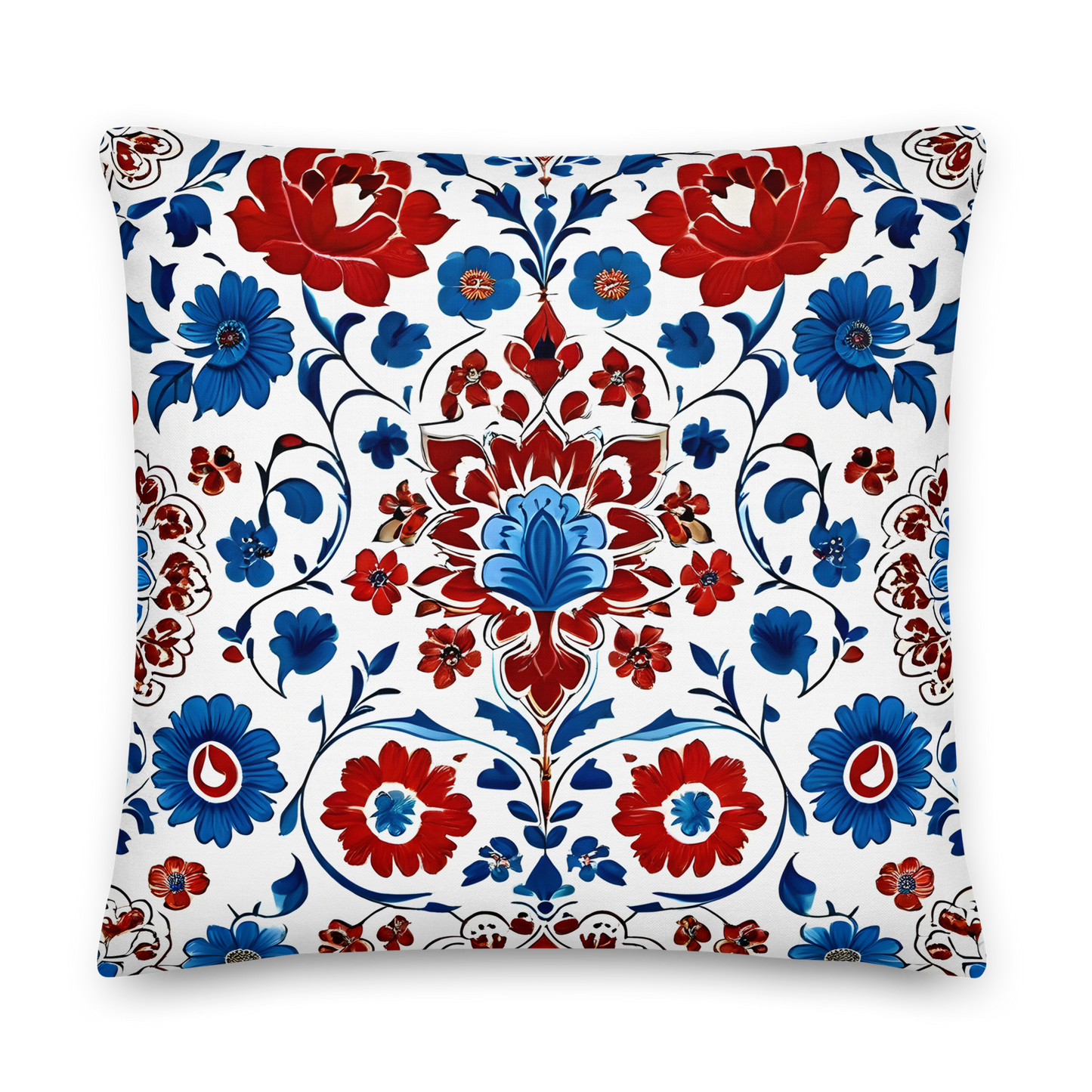 Zierkissen mit türkischem Iznik-Muster