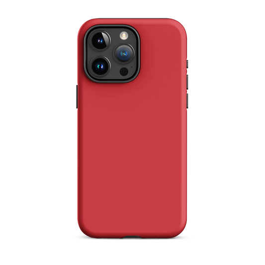 iPhone® Hardcase Handyhülle Ruby Radiance karmesinrot
